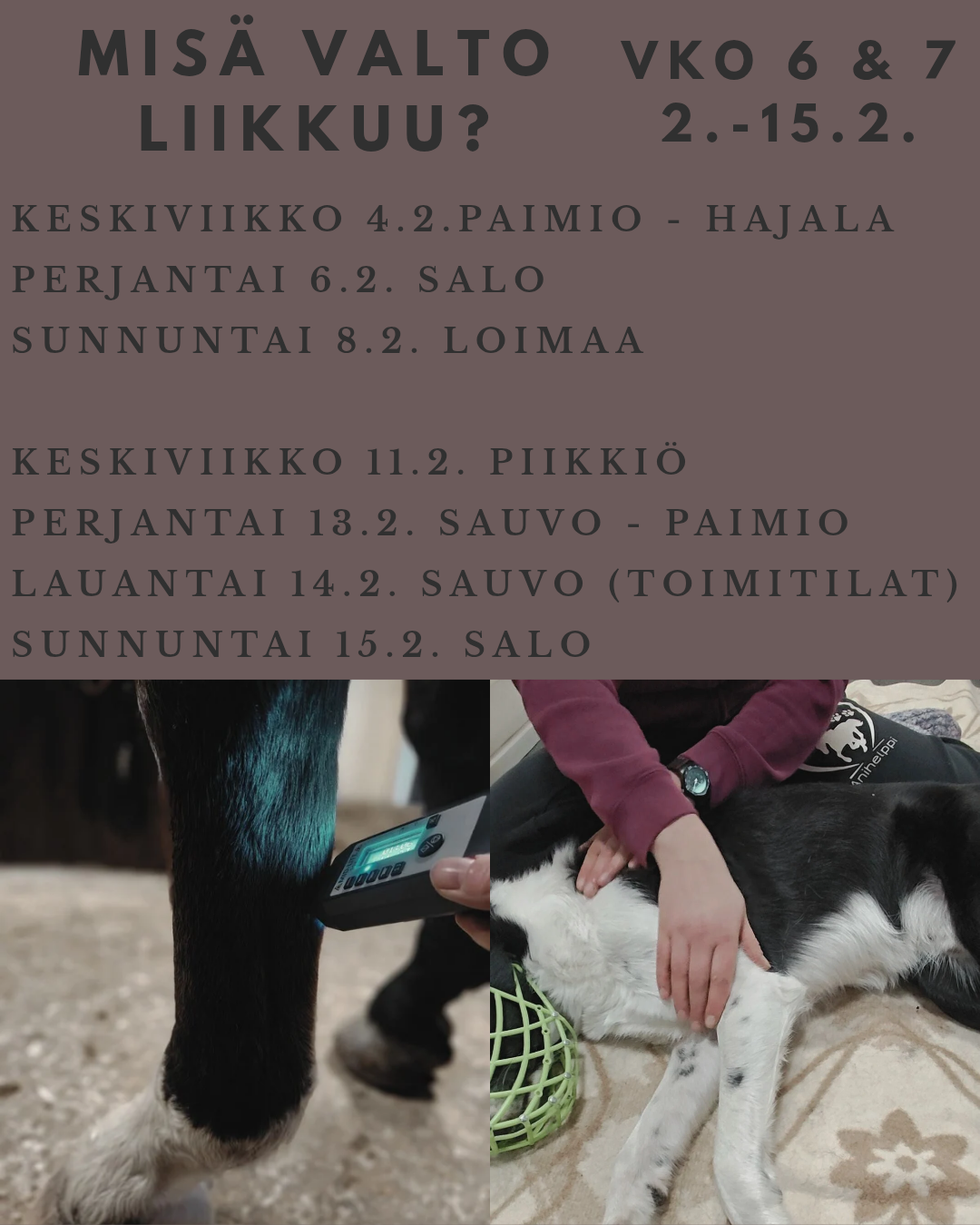 Vapaisiin aikoihin pääsette klikkaamalla kuvaa